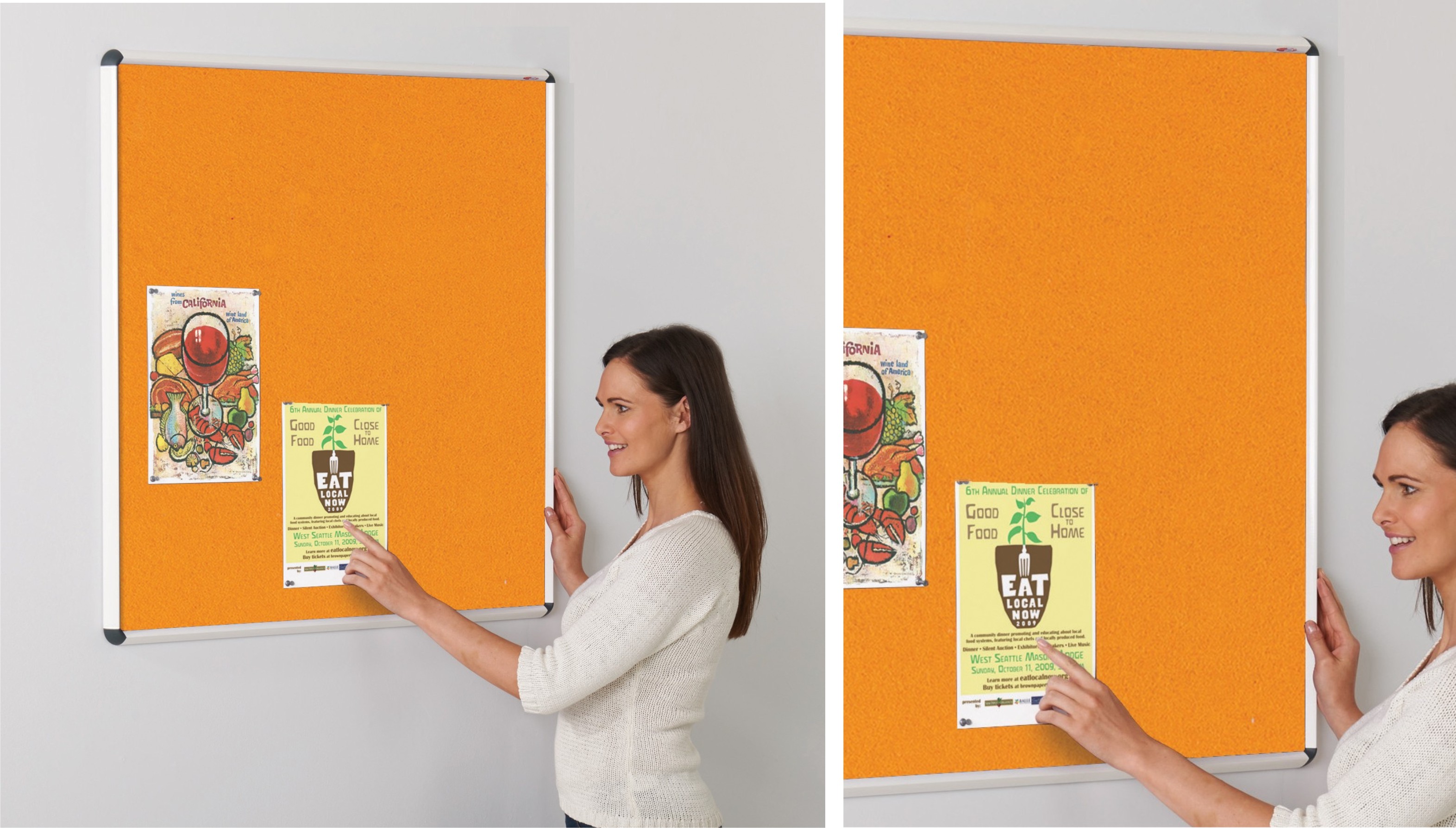 Shield ColourPlus Felt Notice Boards